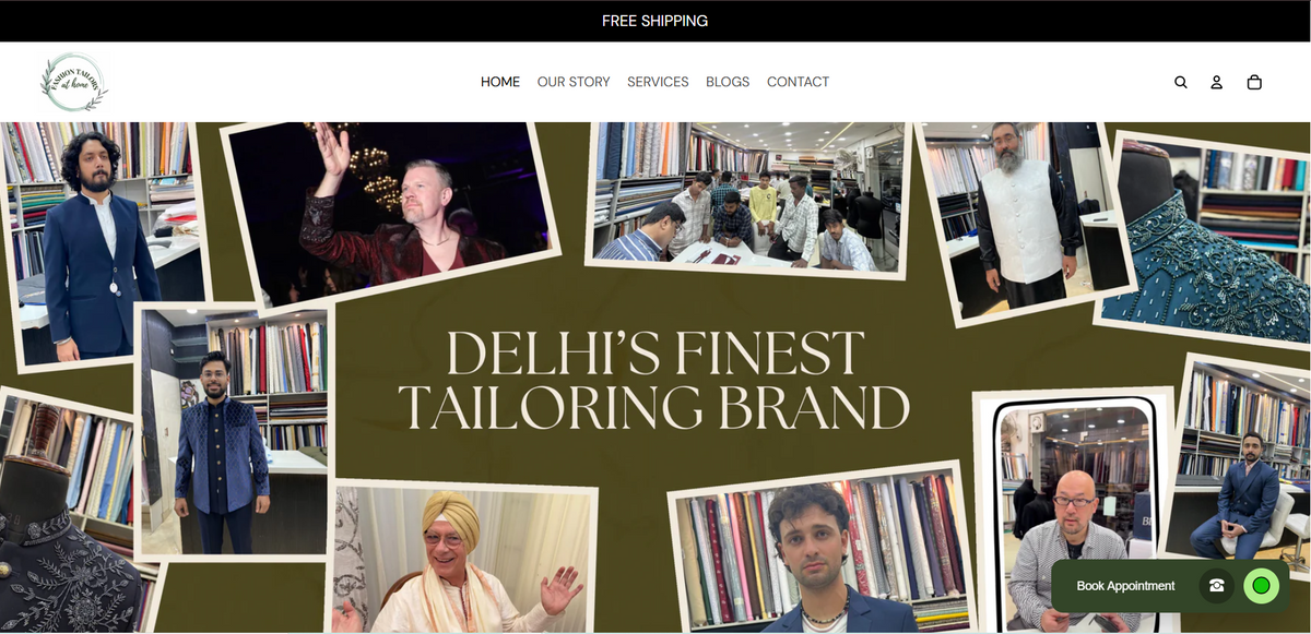 Men's Tailoring | Fashion Tailors At Home