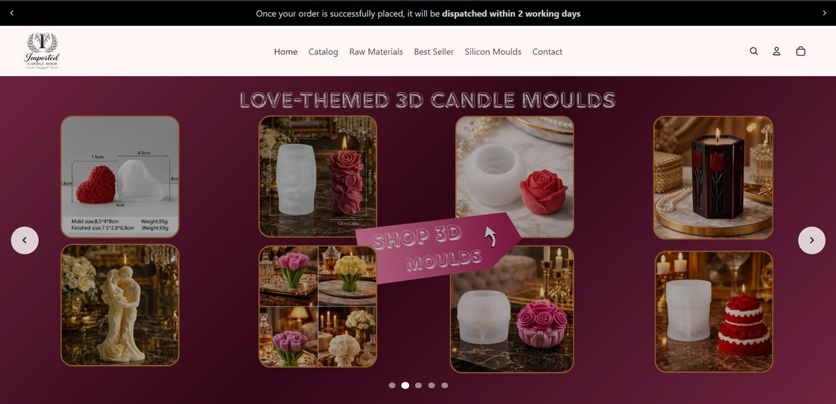 Imported Candle Mold